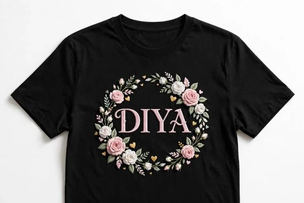 Name on tshirt