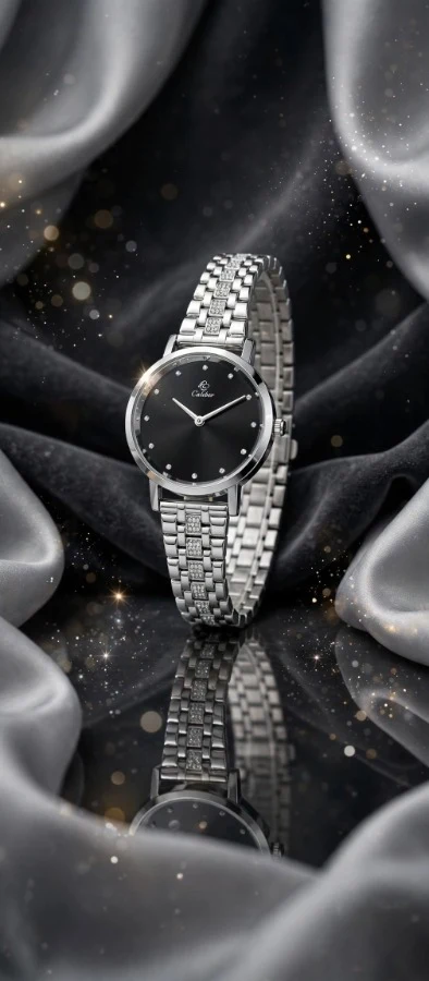 Silver watch