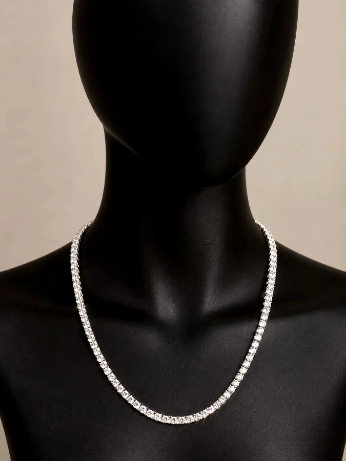 Silver Tennis chain